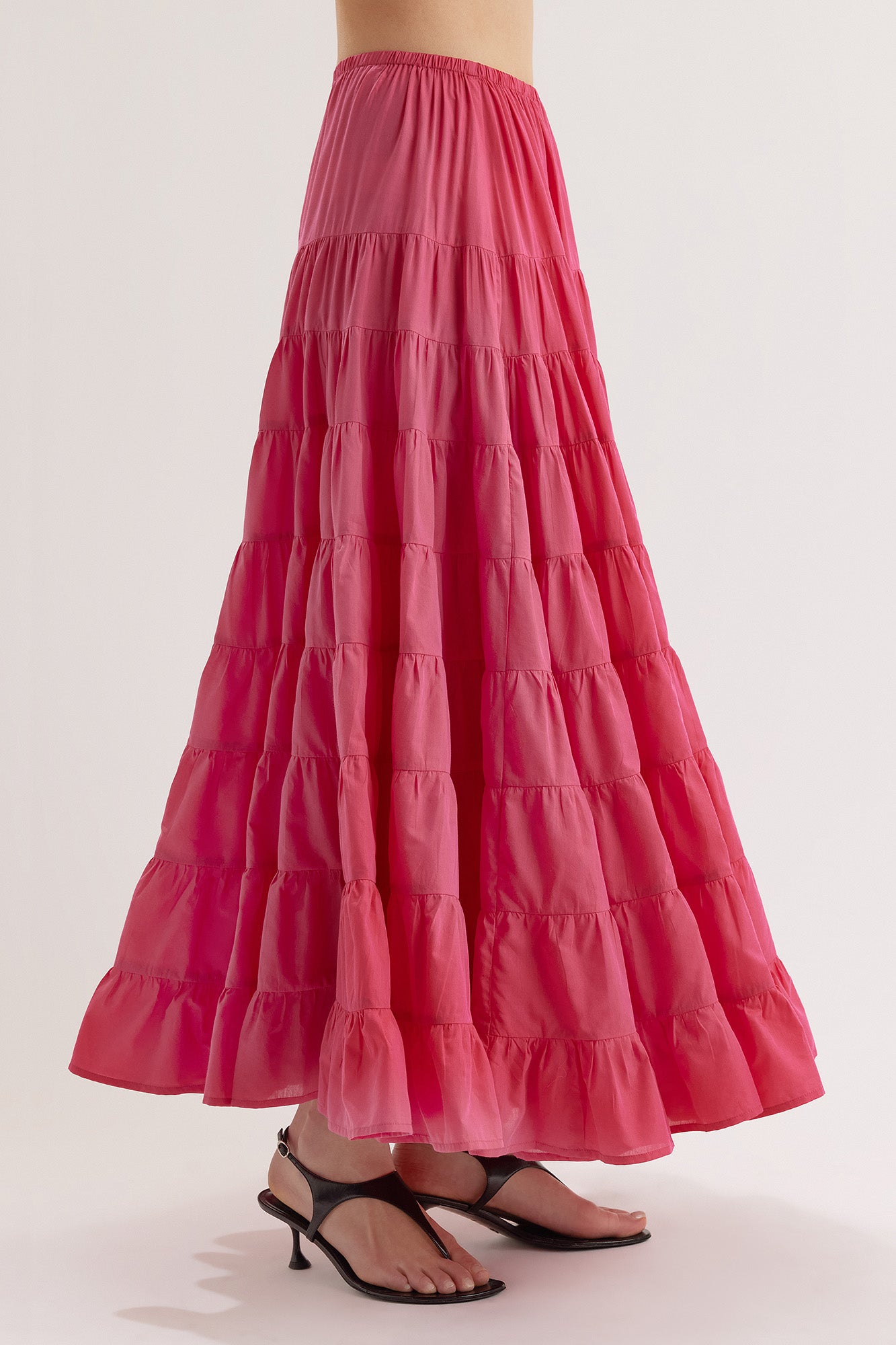 Chandni Skirt in Bougainvillea