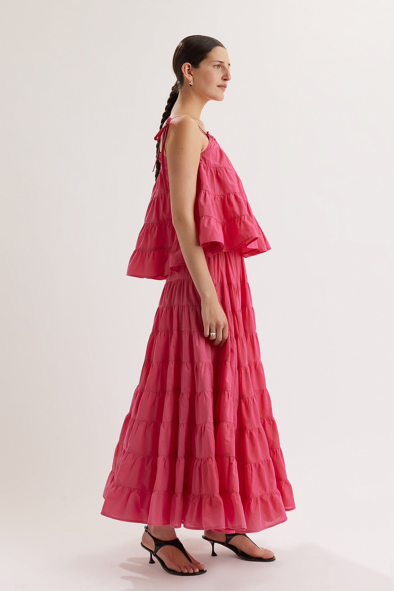 Saaz Top in Bougainvillea