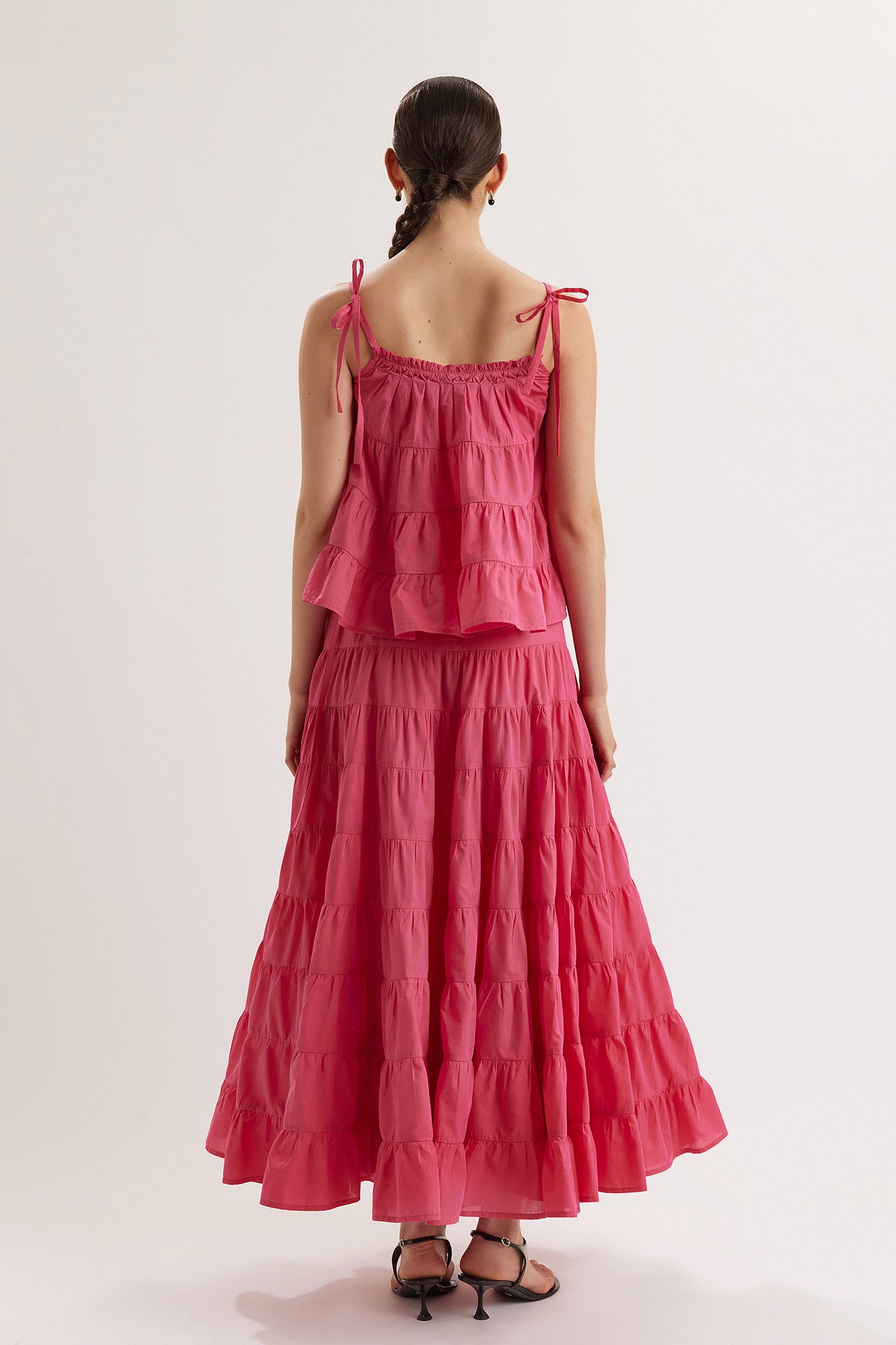 Saaz Top in Bougainvillea