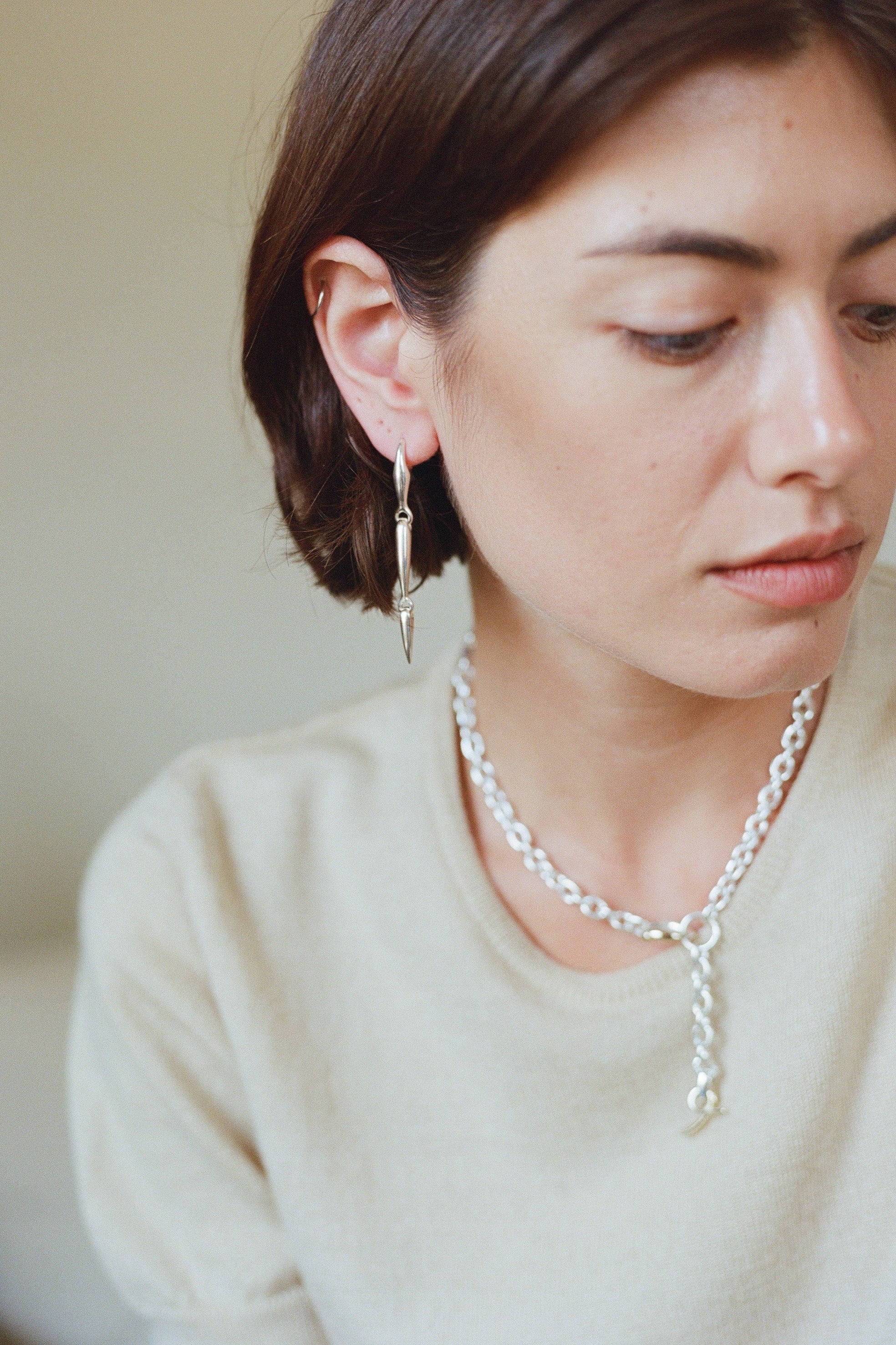Extended Arc Earring