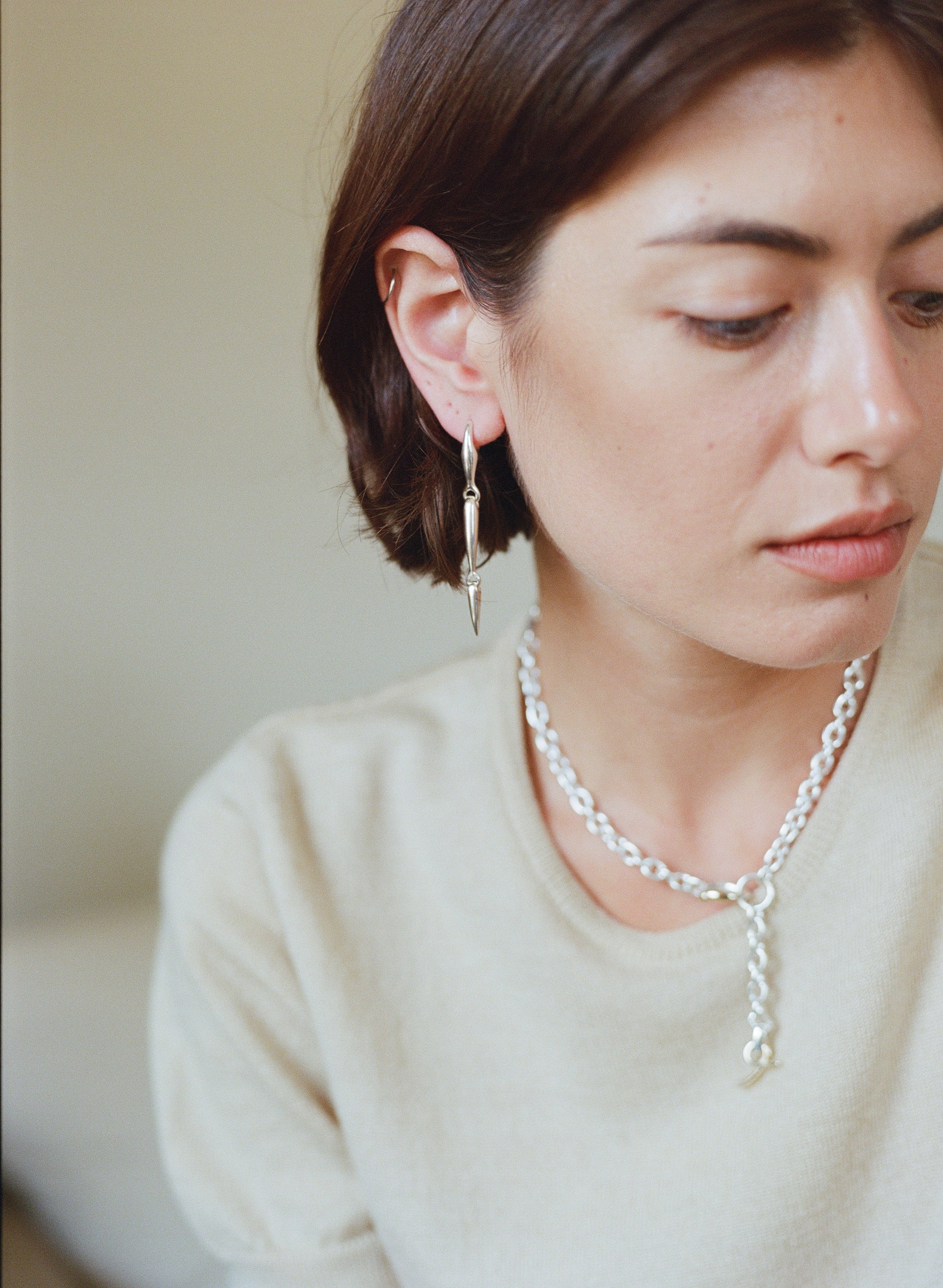 Extended Arc Earring