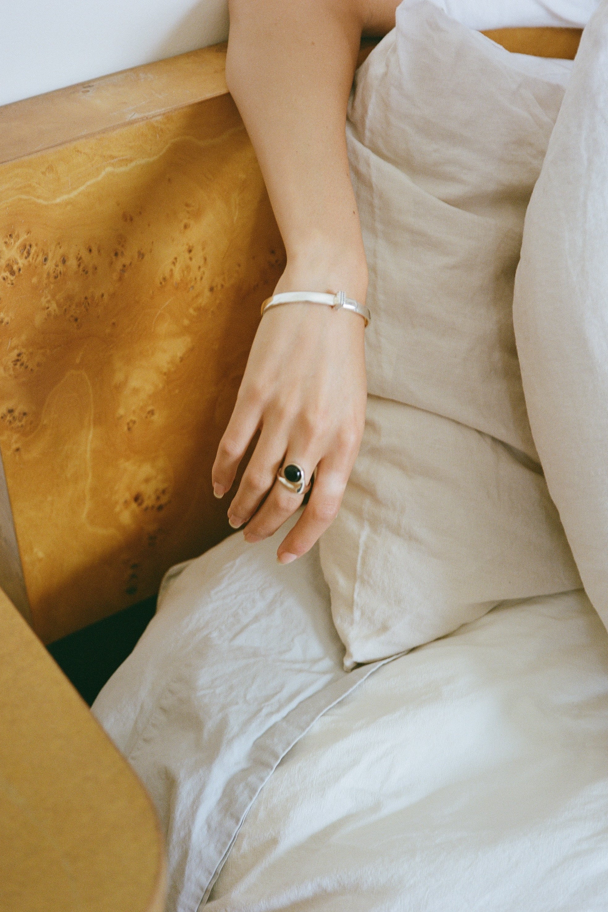 Block 29 Ring with Onyx