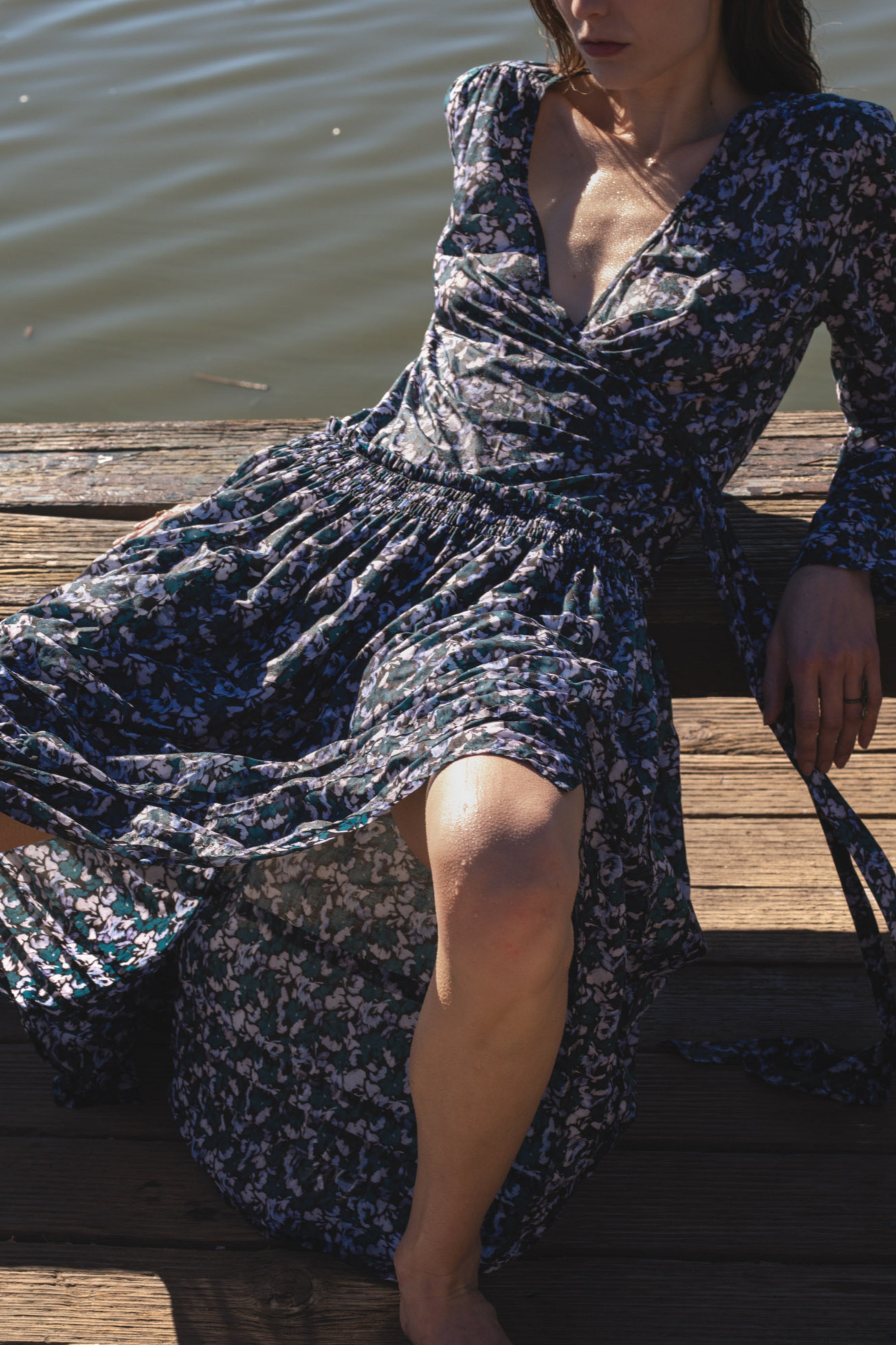 Merlette Soliman Tiered Dress in Black