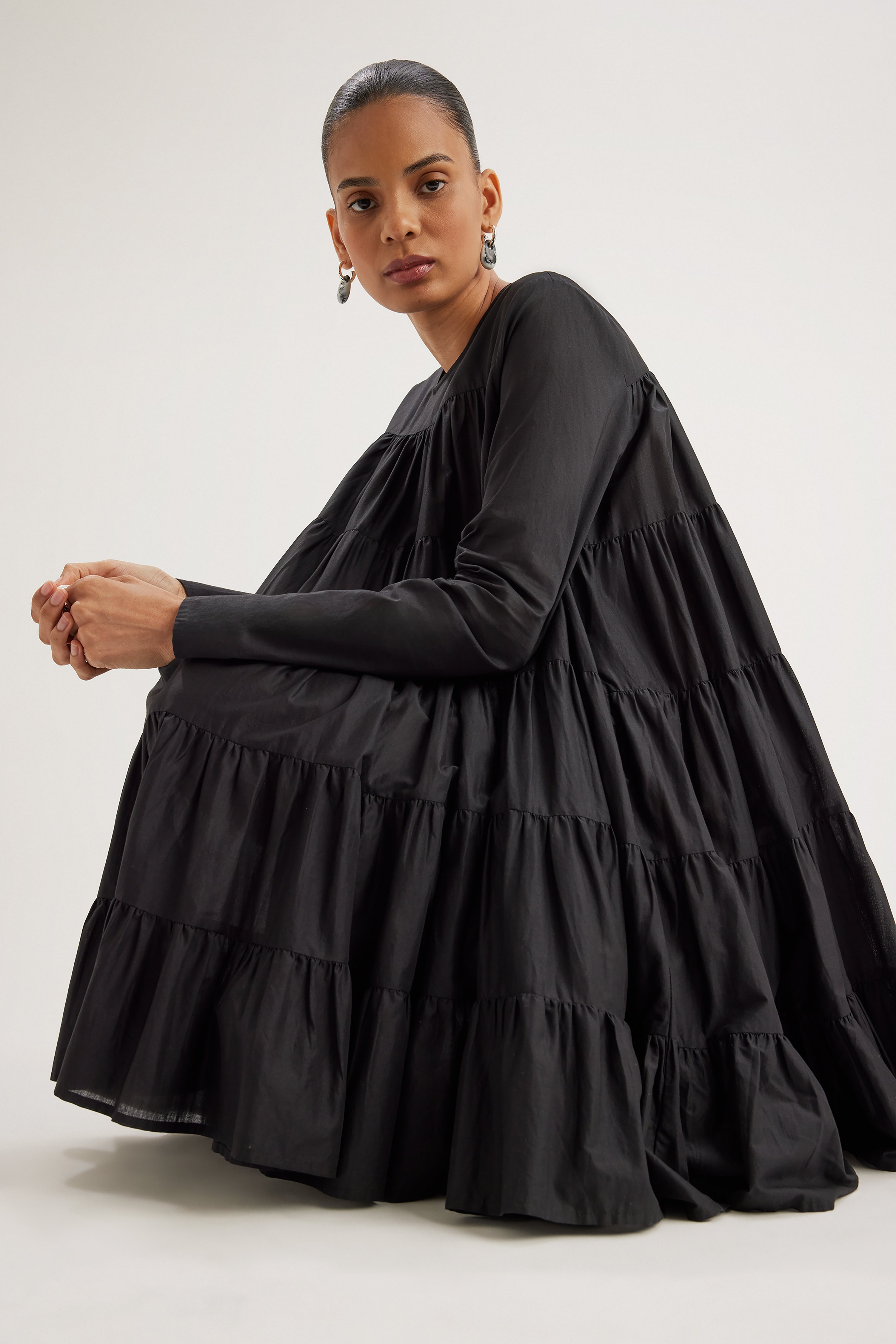 Soliman Dress in Black