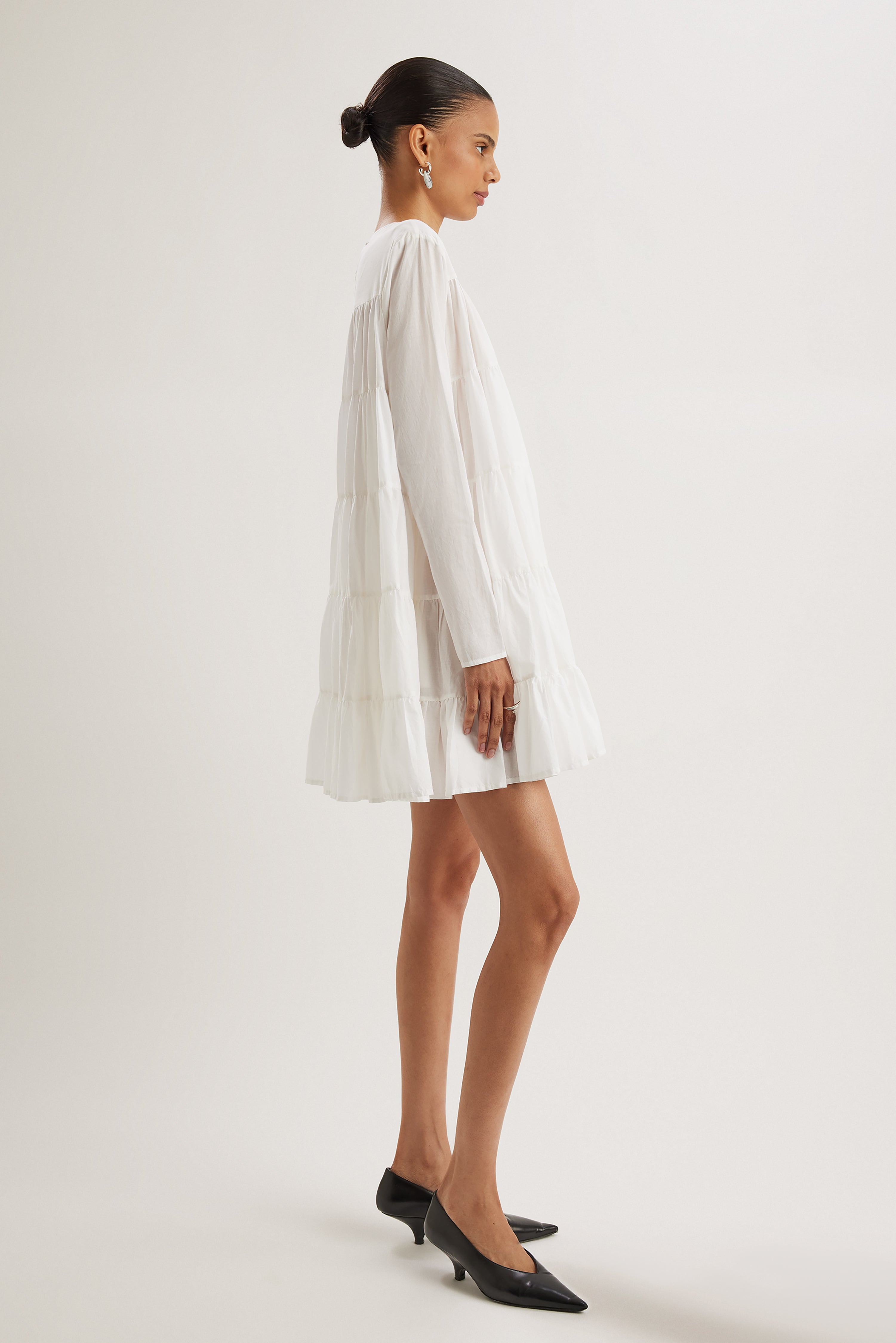 Soliman Dress in White