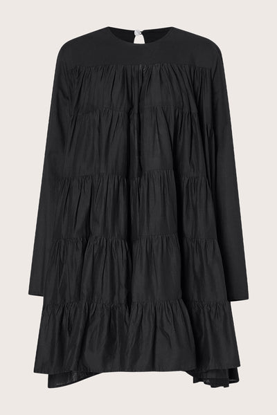 Merlette Soliman Tiered Dress in Black