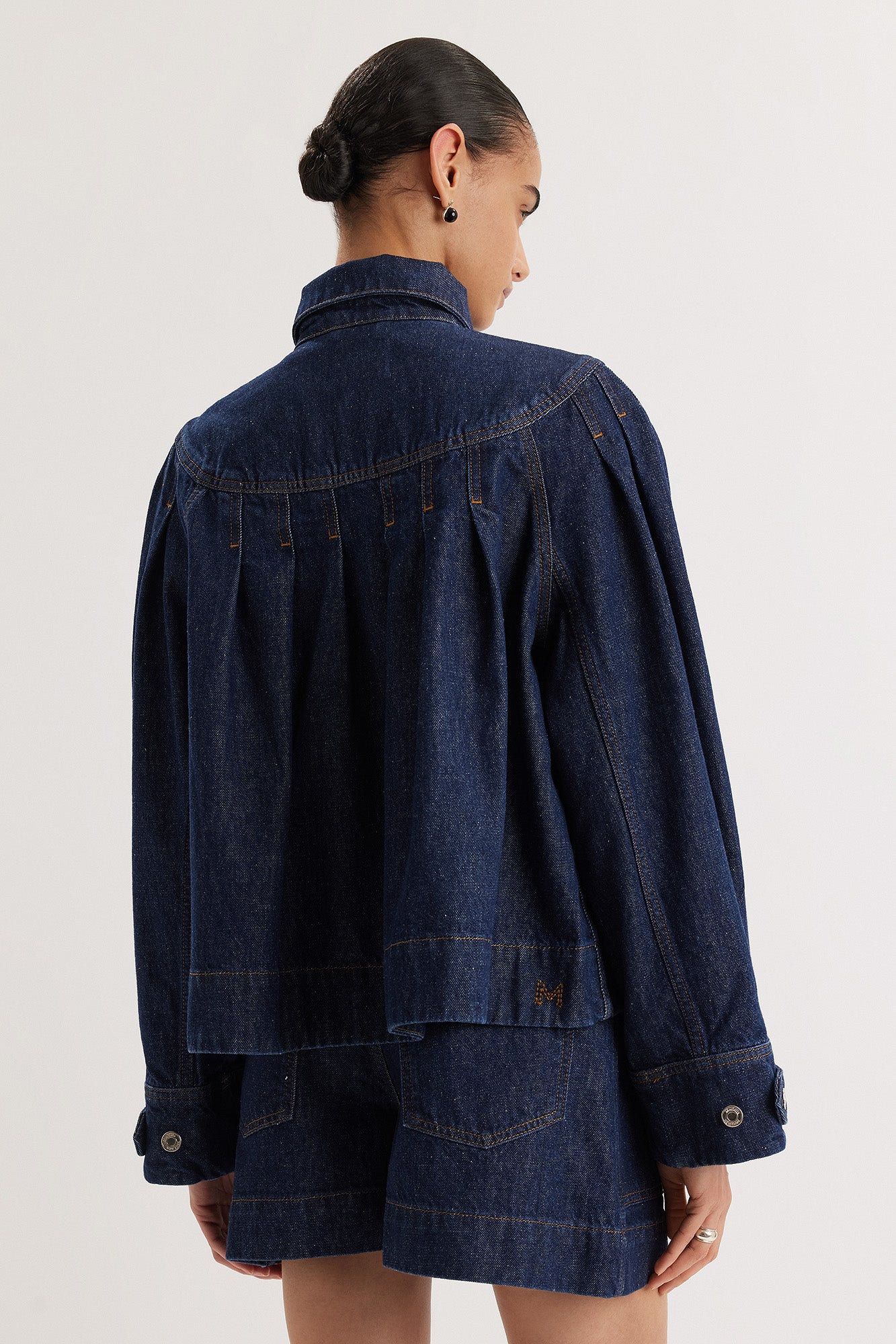 Easton Jacket in Dark Wash