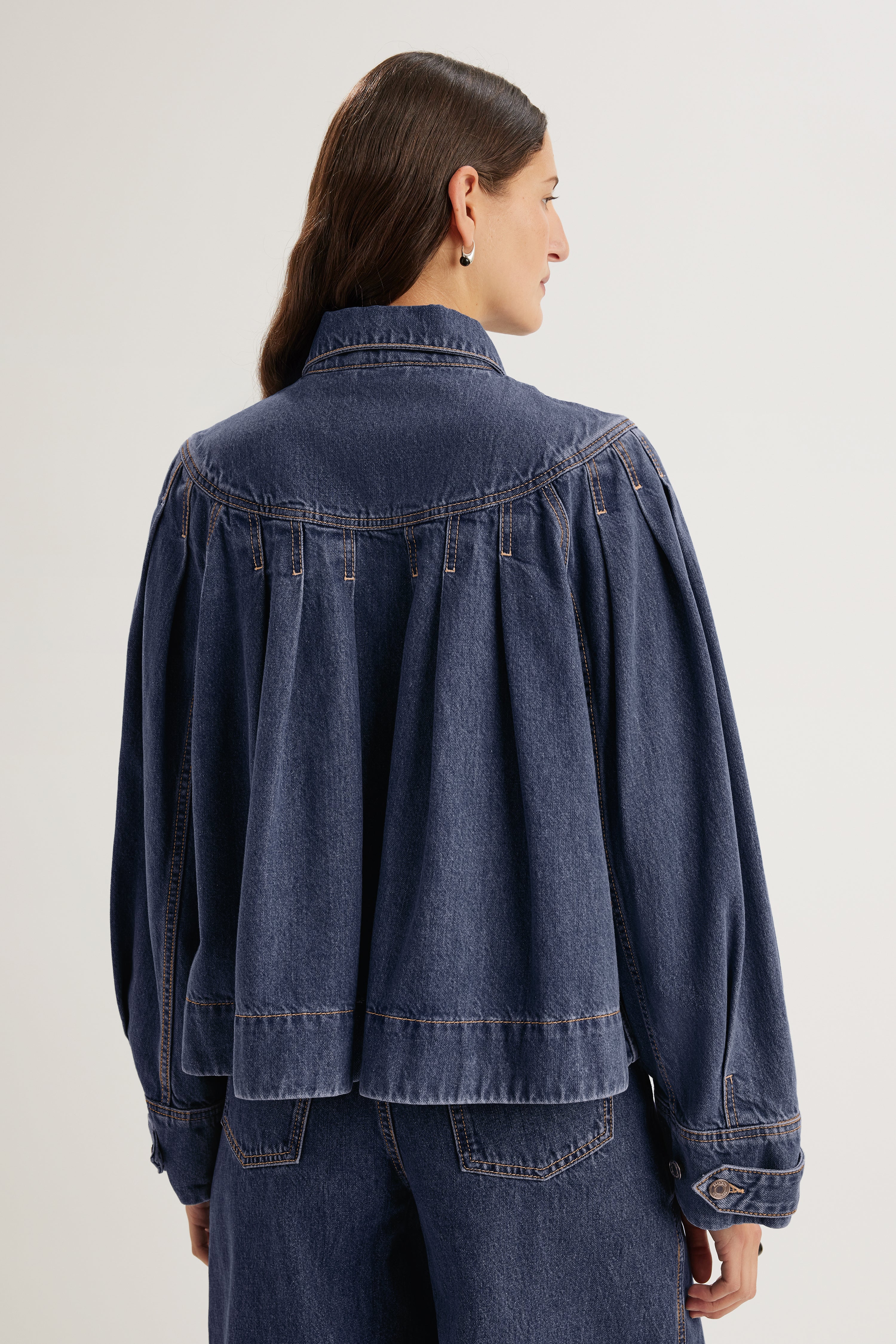 Easton Jacket in Dark Wash