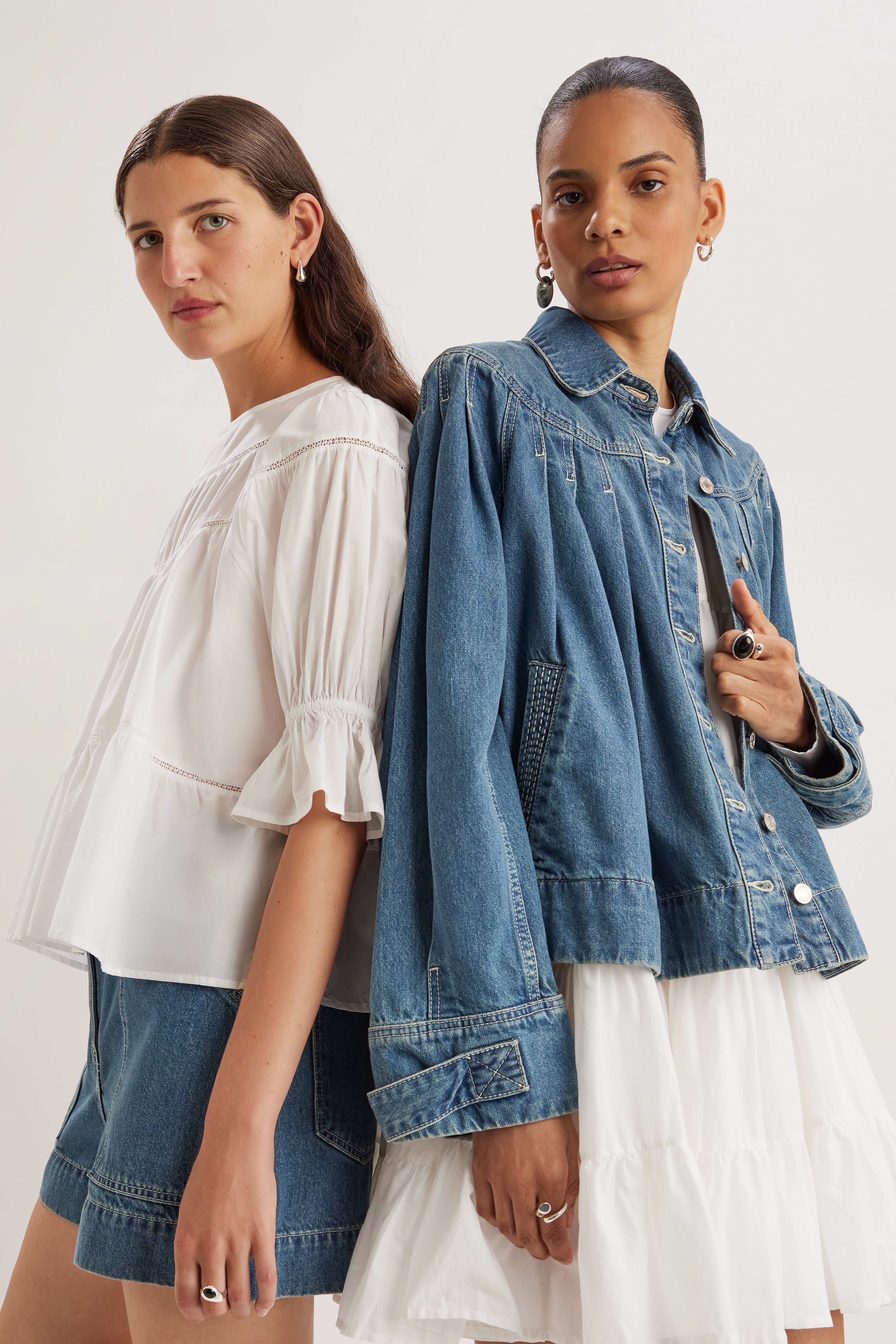 Merlette SOLIMAN DRESS 白　XS merlette_soliman_dress_white-2