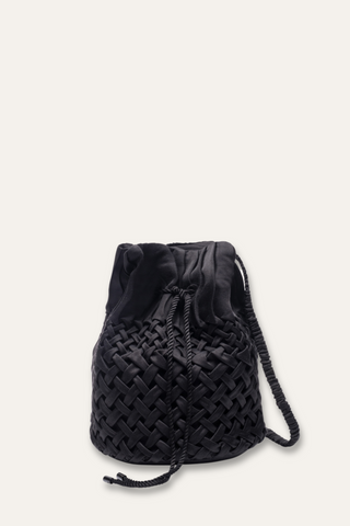 Merlette Vasa Smocked Backpack In Black