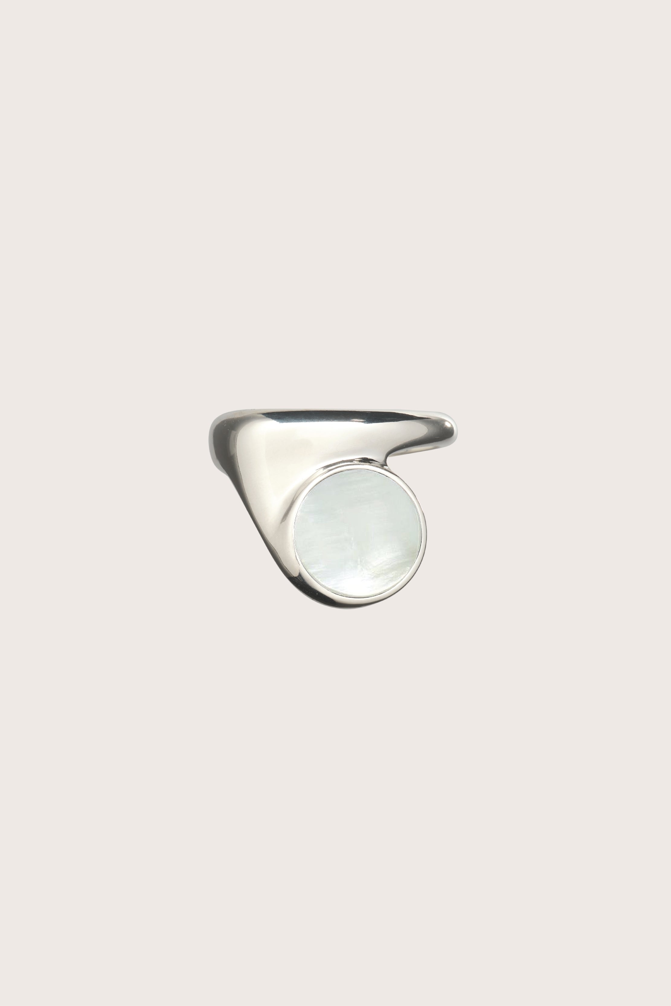 Block 29 Ring with Mother of Pearl