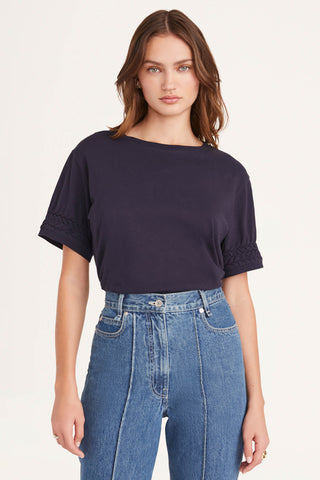Merlette Cooper Top In Navy In Navy