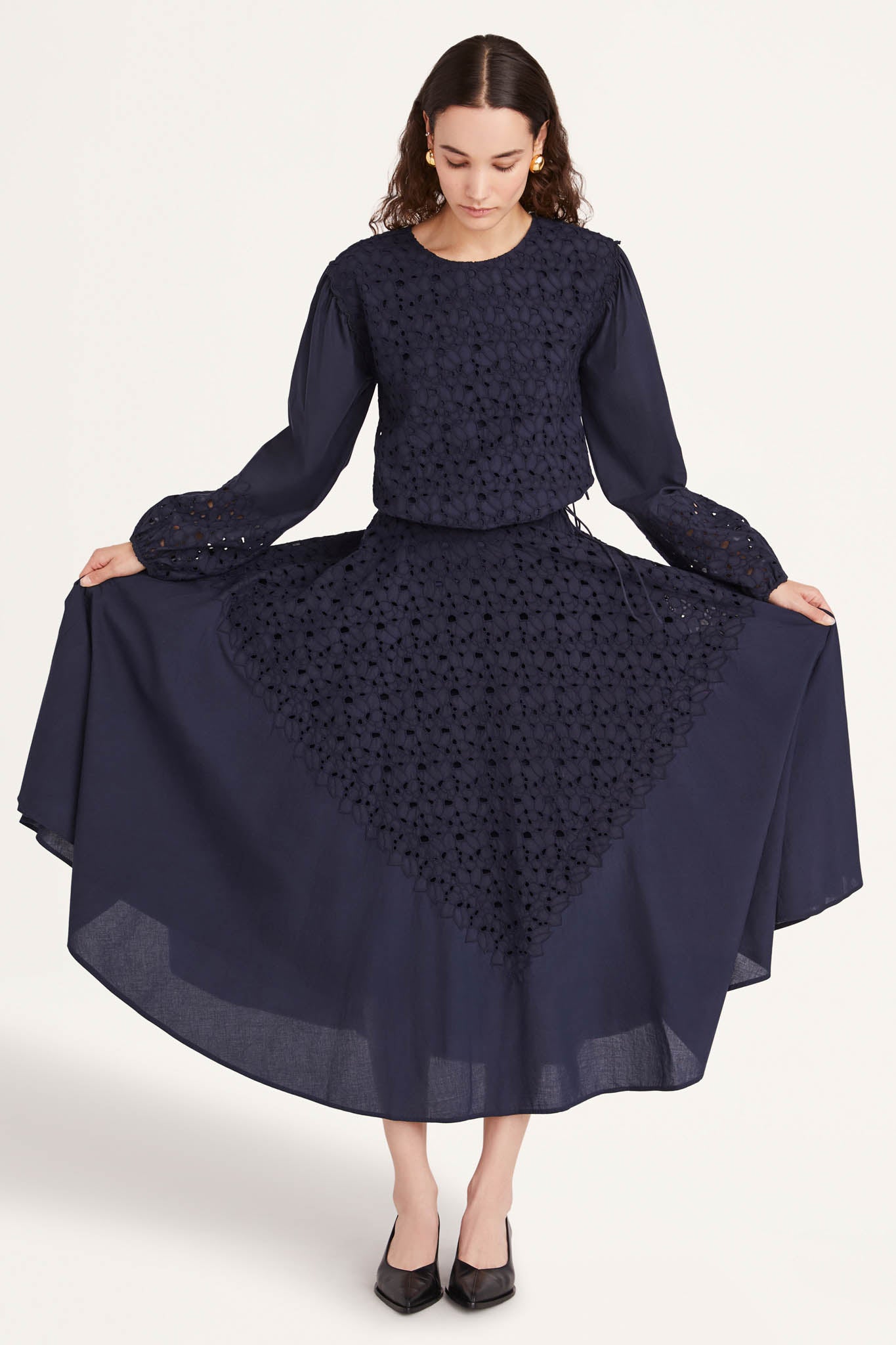 Merrick Skirt in Navy