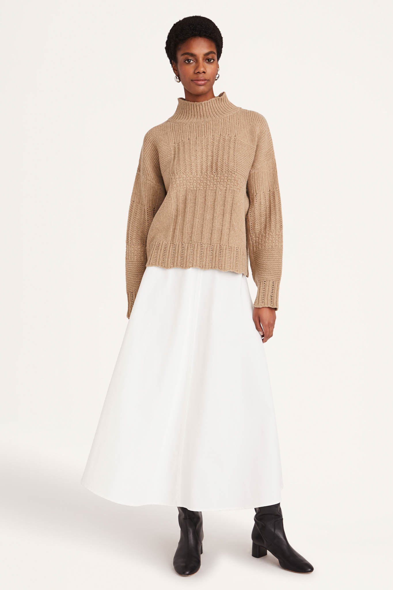 Stadthof Skirt in Ivory