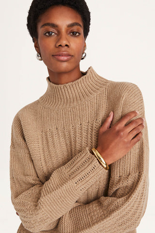 Merlette Valais Sweater In Oatmeal In Oatmeal
