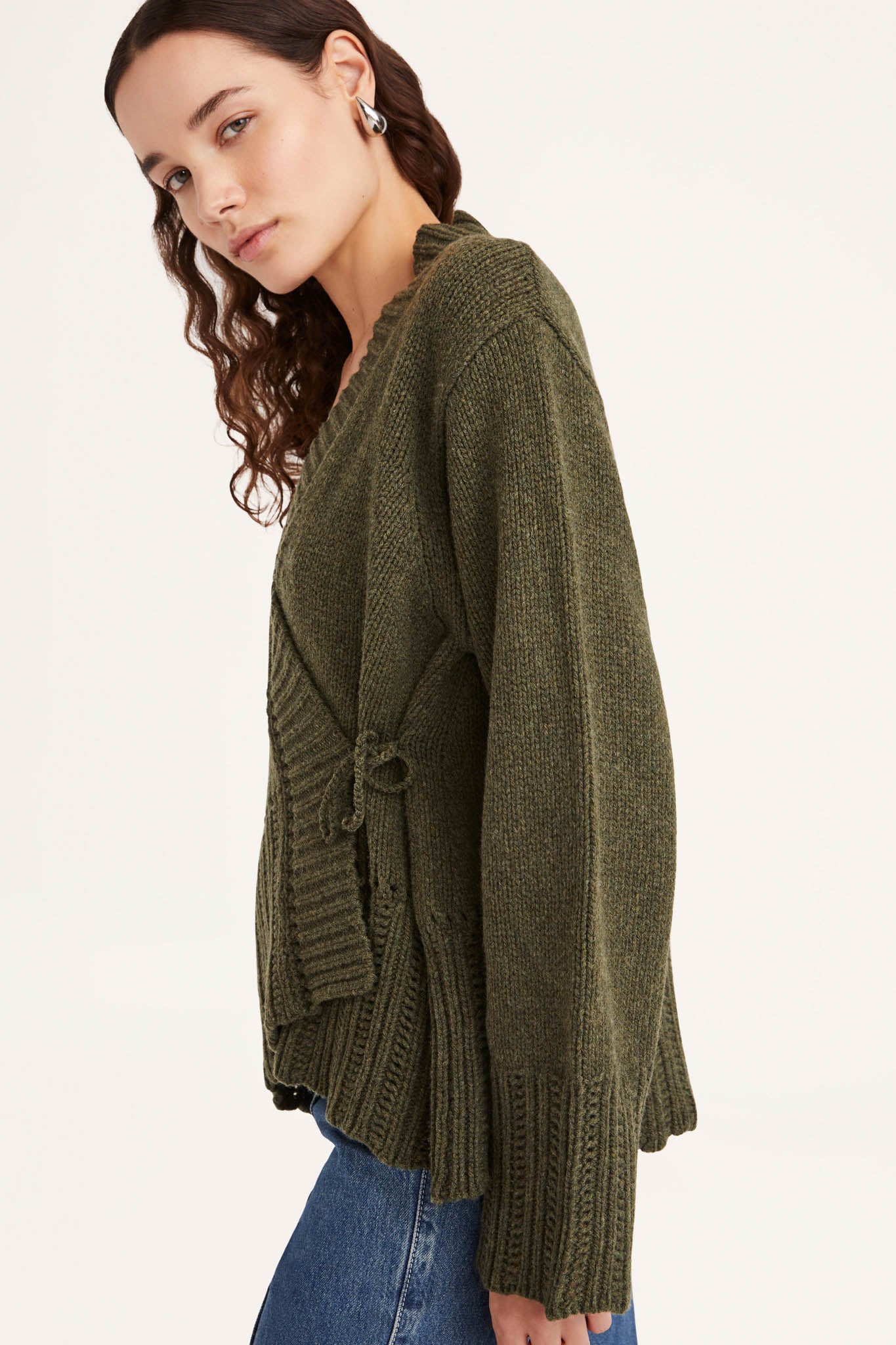 Nexilis Sweater in Moss