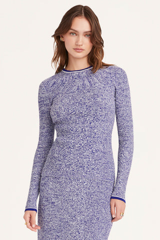 MERLETTE FLUMS SWEATER IN COBALT MULTI