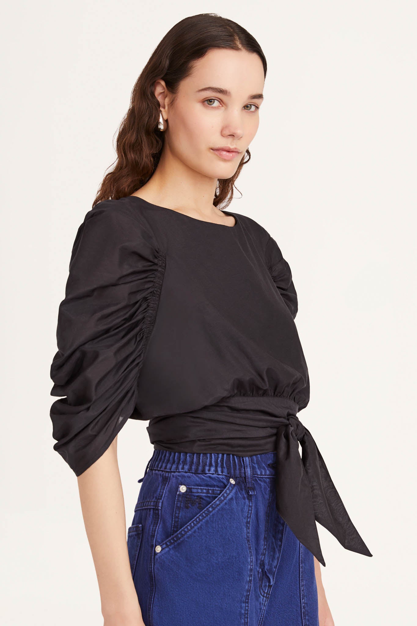 Iris Top in Black