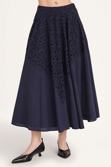 Merrick Skirt in Navy