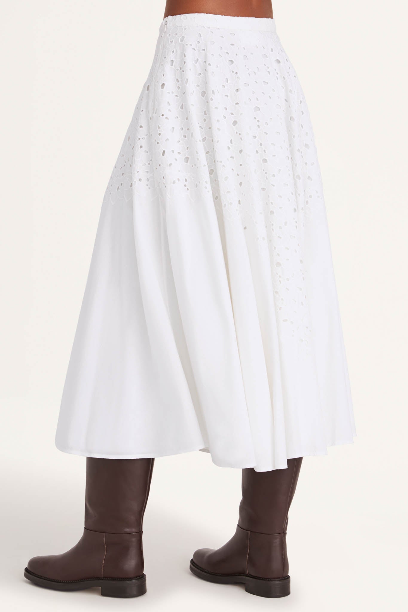 Merrick Skirt in White