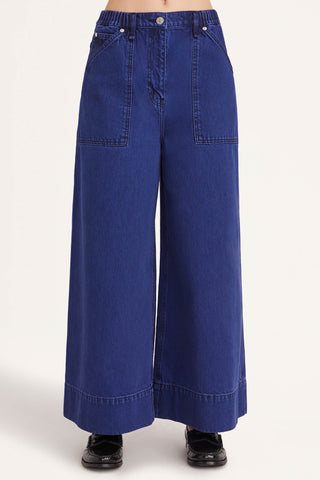 Merlette Violette Jean In Cobalt In Cobalt