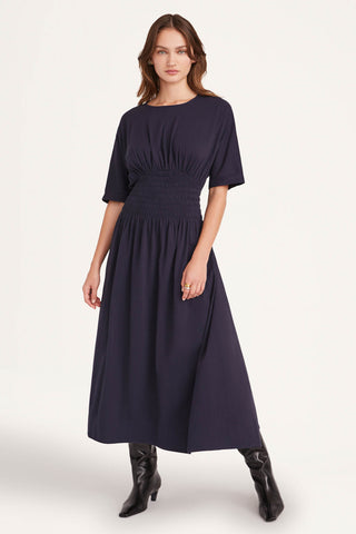 Merlette Gallen Dress In Navy In Navy