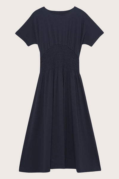 black and navy blue dress Gallen Dress in Navy