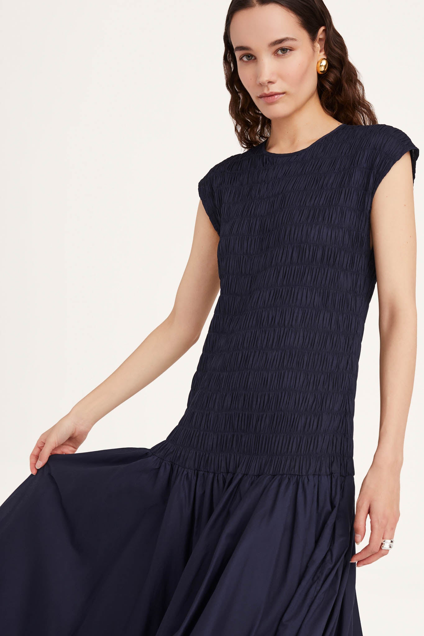 Stijl Dress in Navy