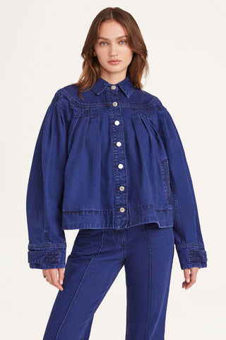 Merlette Easton Jacket In Cobalt In Cobalt