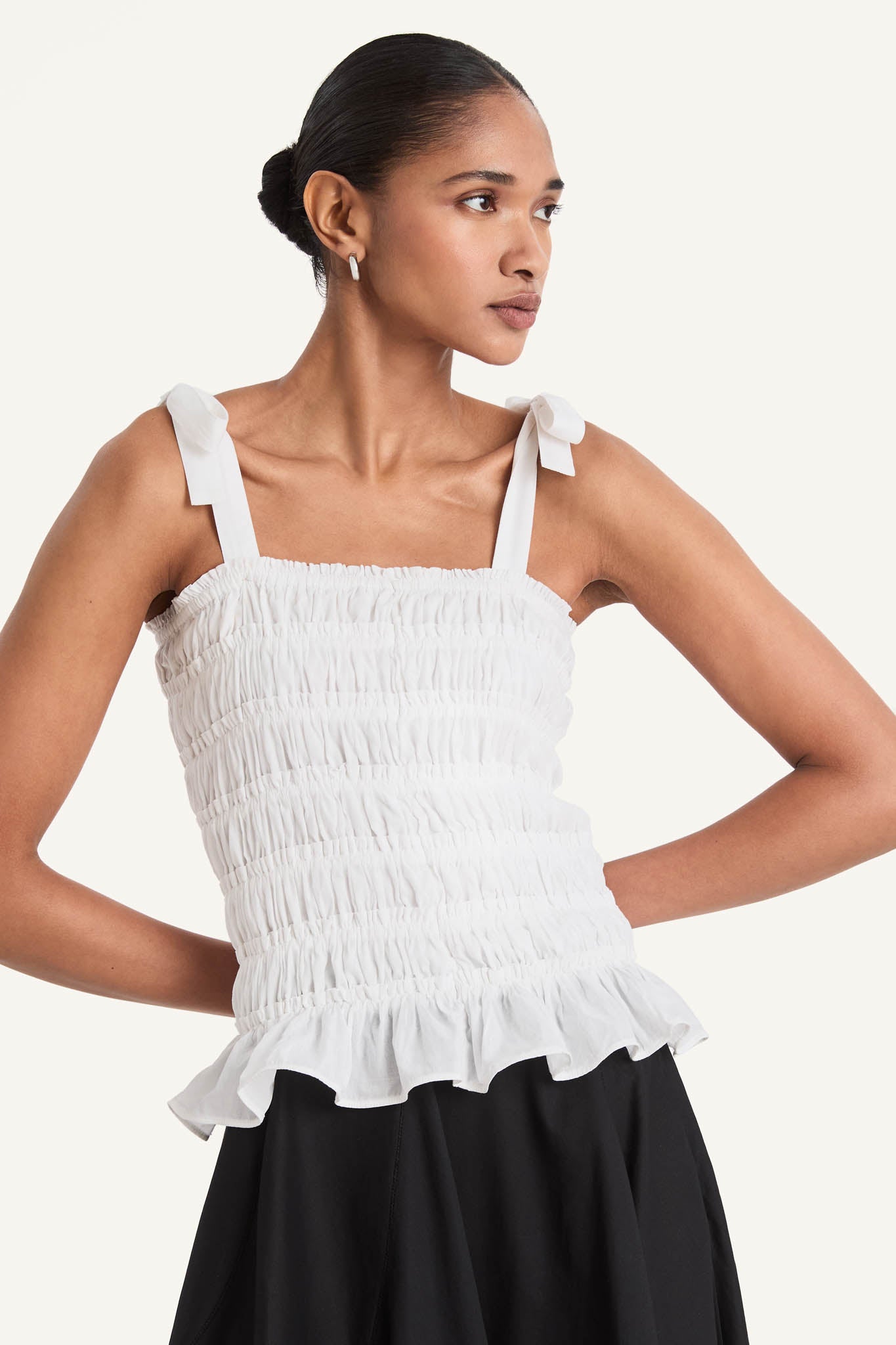 Morgon Top in White