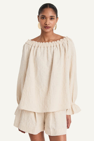Merlette Tempus Top In Almond In Almond