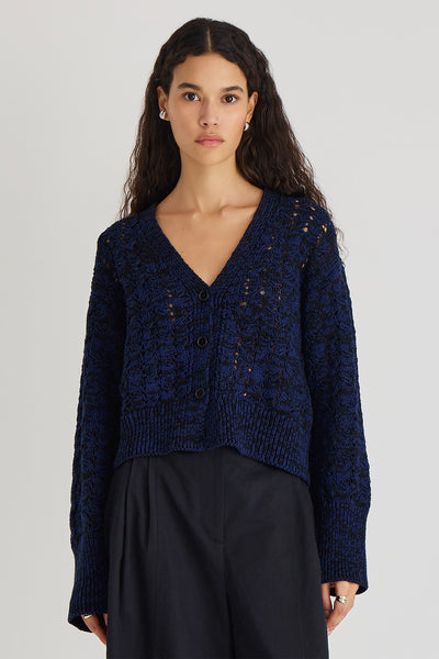 Haydee Cardigan in Marine