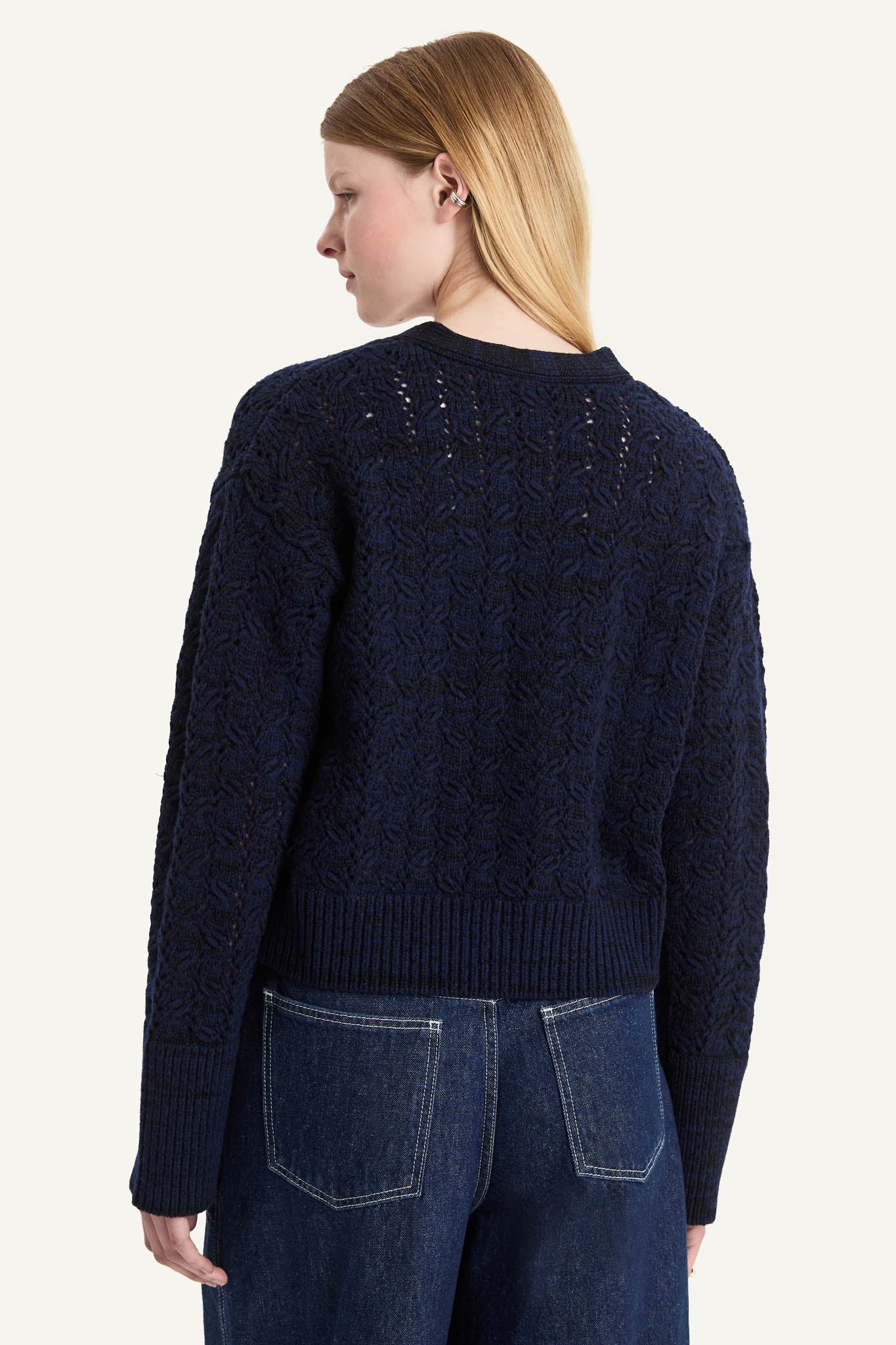 Haydee Cardigan in Marine