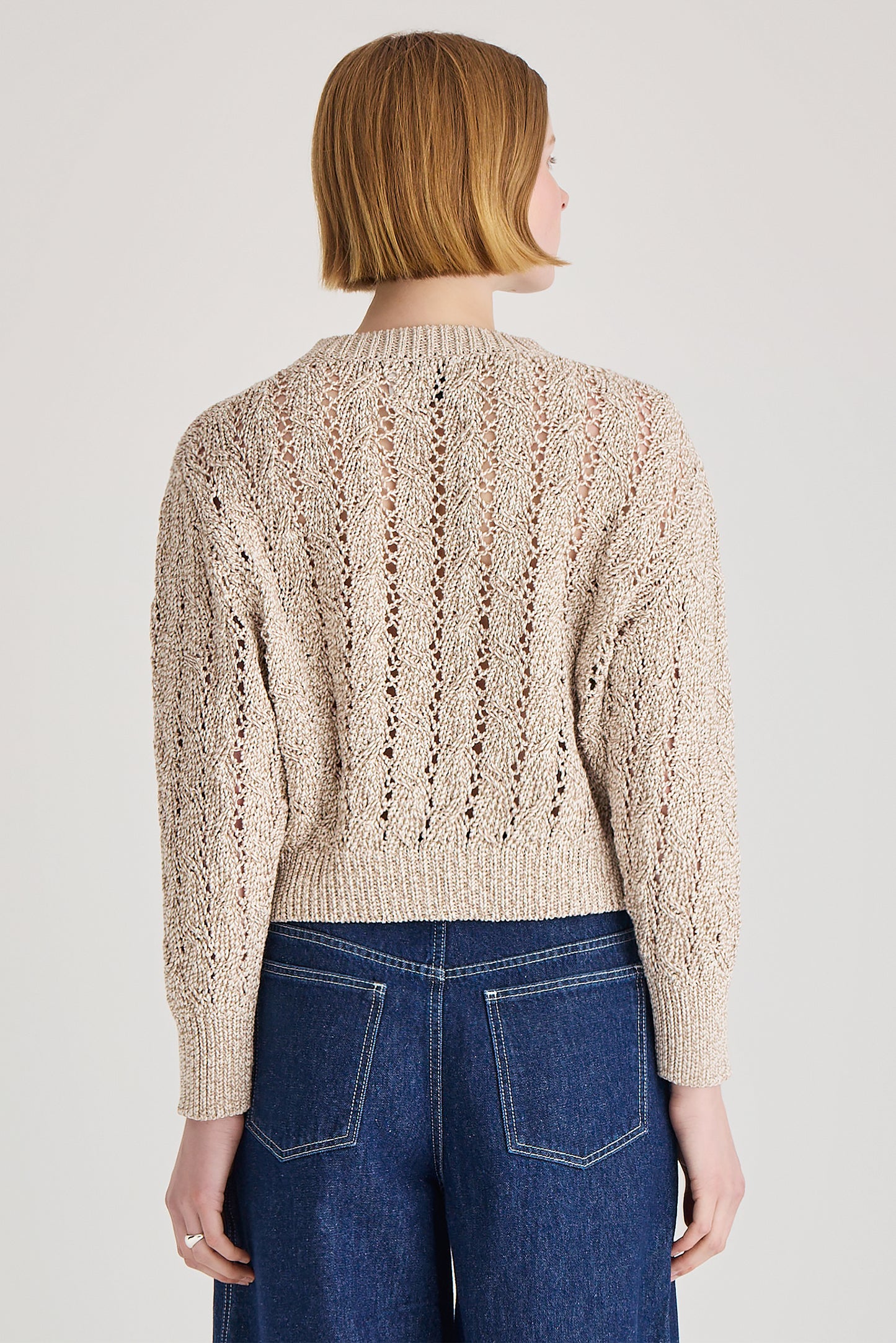 Maures Sweater in Cinder Ivory