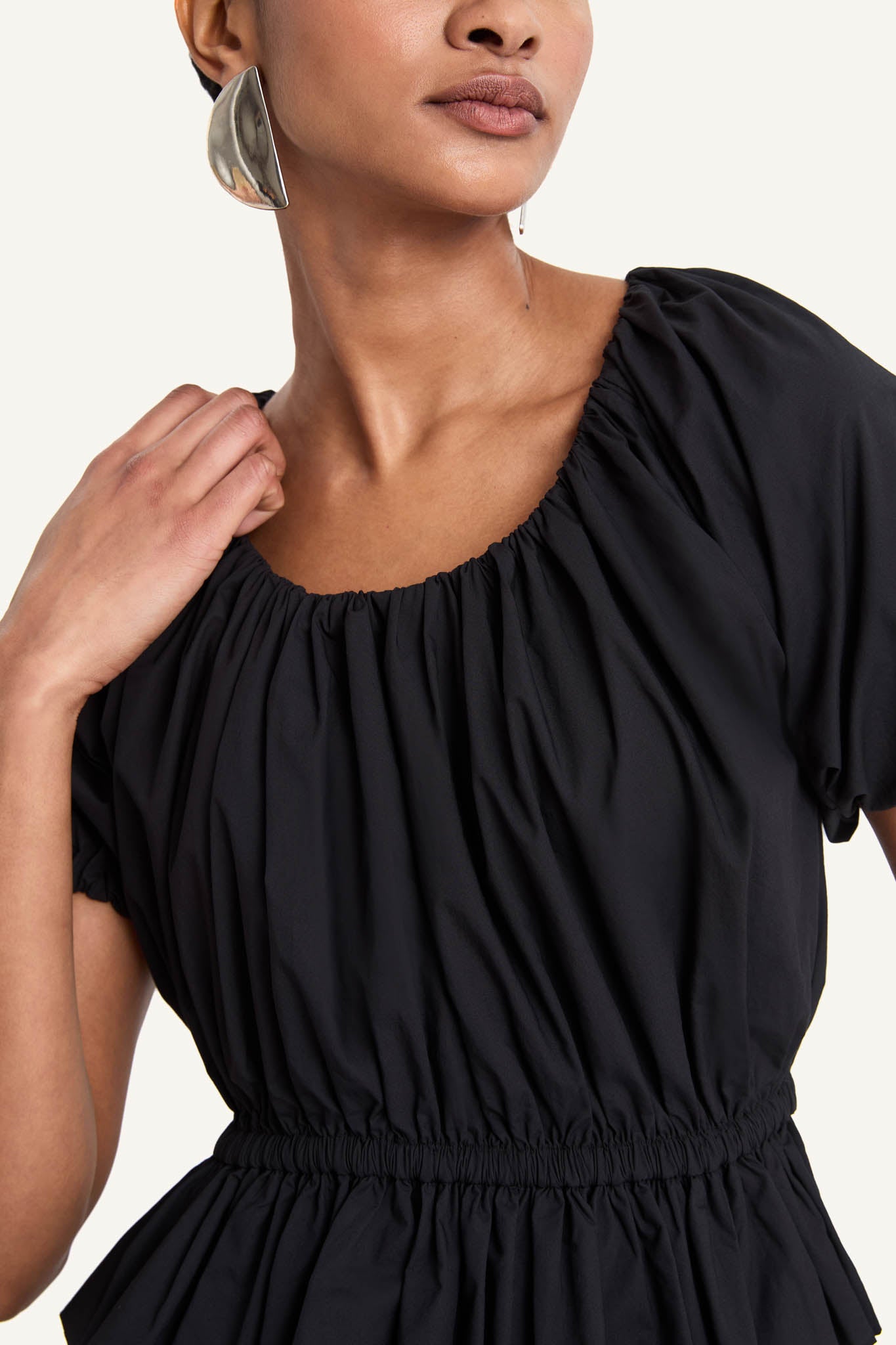 Silene Top in Black