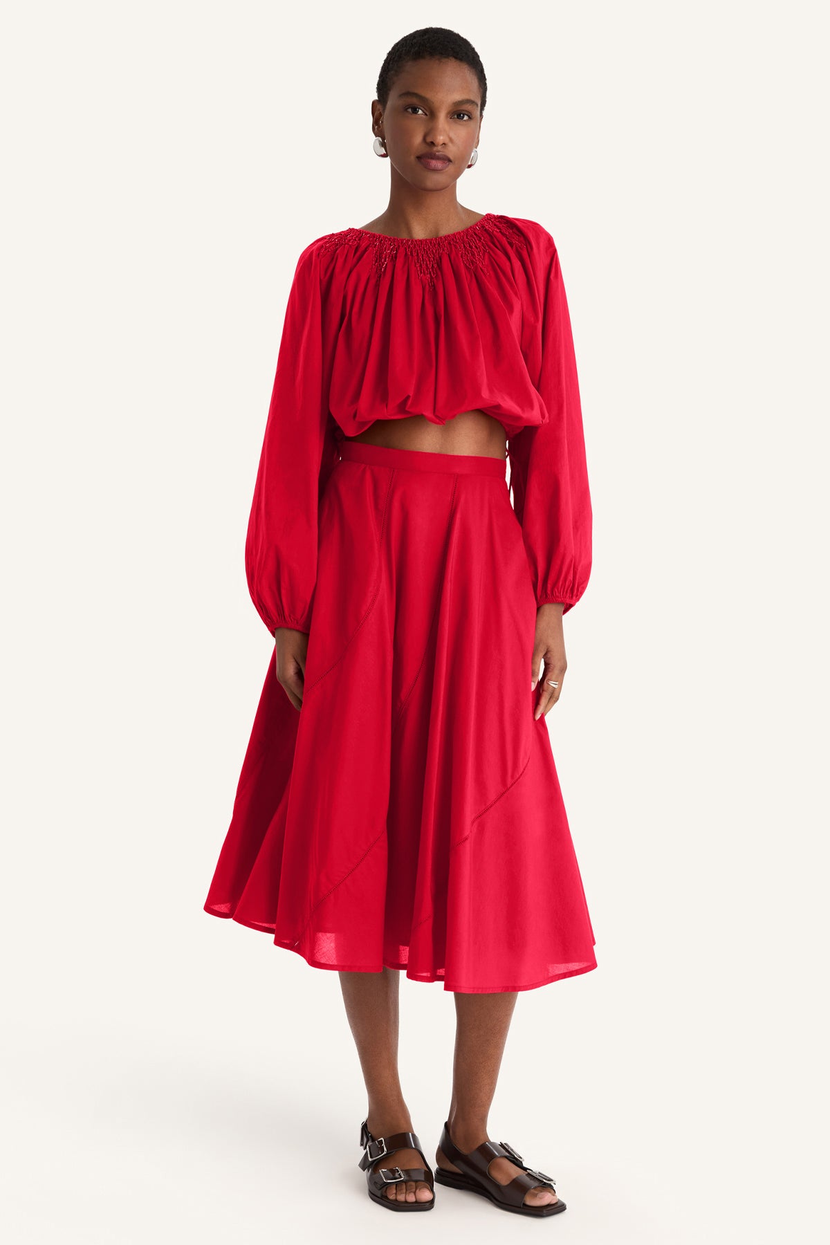 Vestige Skirt in Rouge