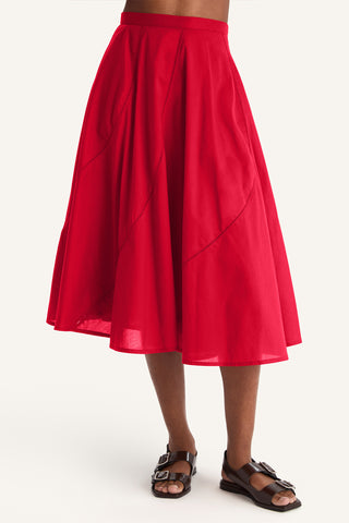 Merlette Vestige Skirt In Rouge In Rouge