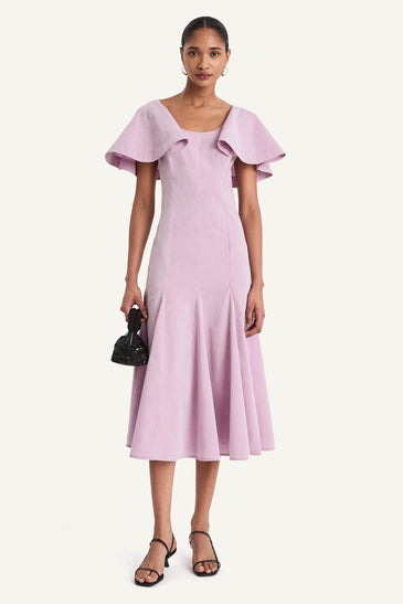 Liberte Dress in Rose Chambray