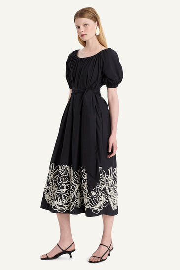 Bastion Dress in Black