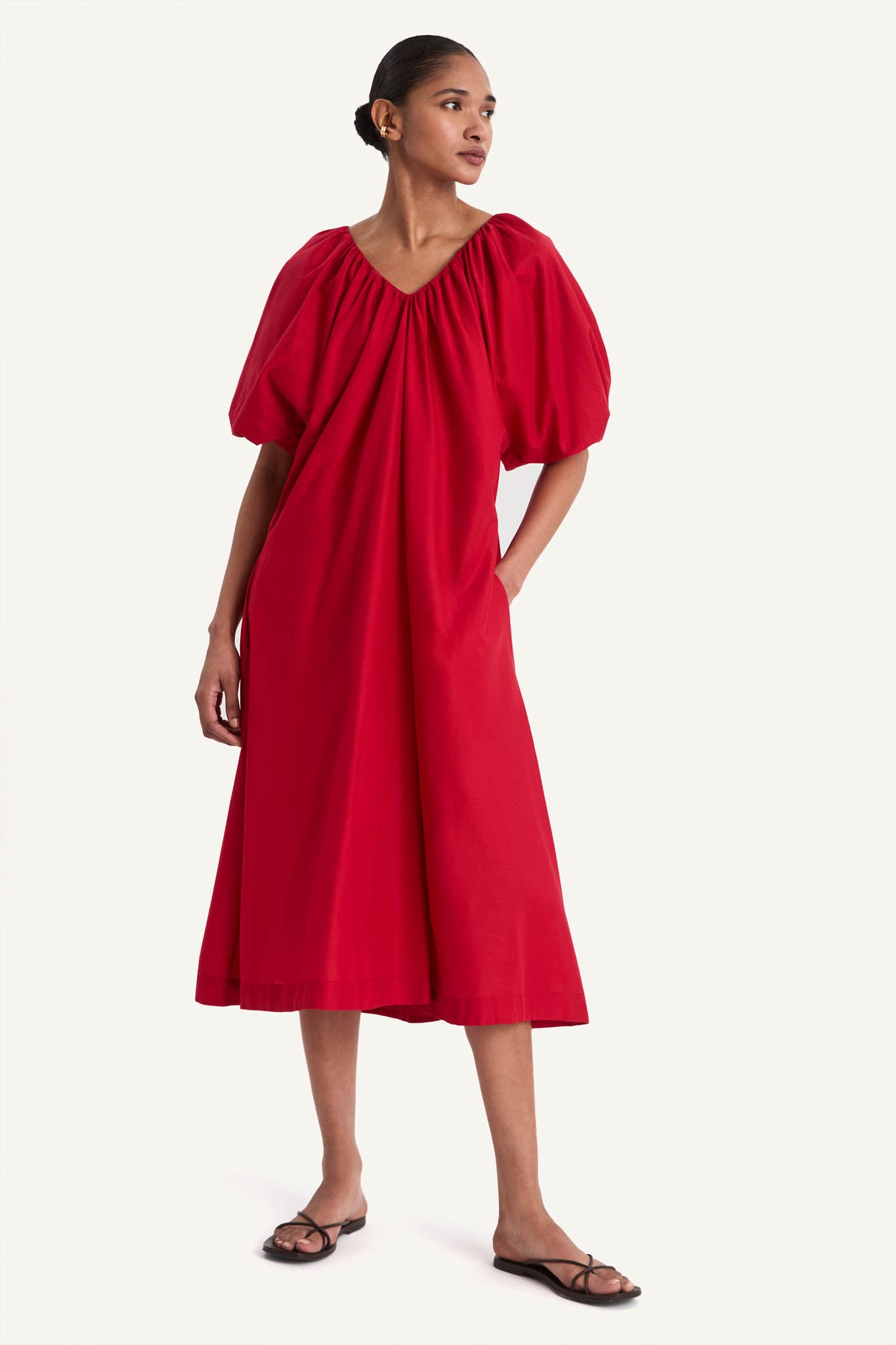 Bellus Dress in Rouge