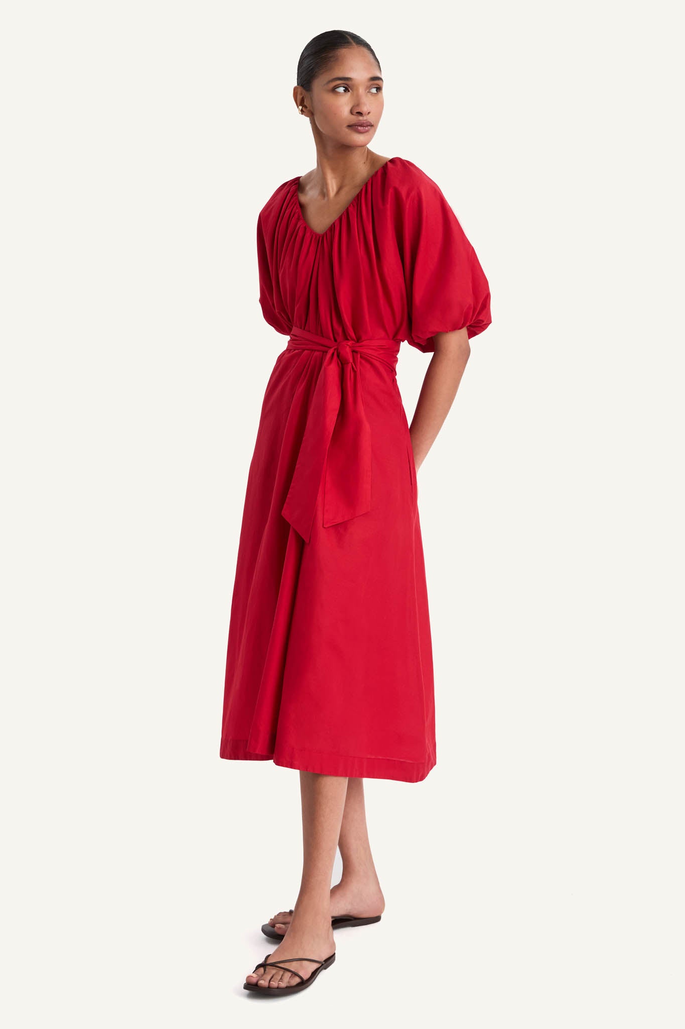 Bellus Dress in Rouge