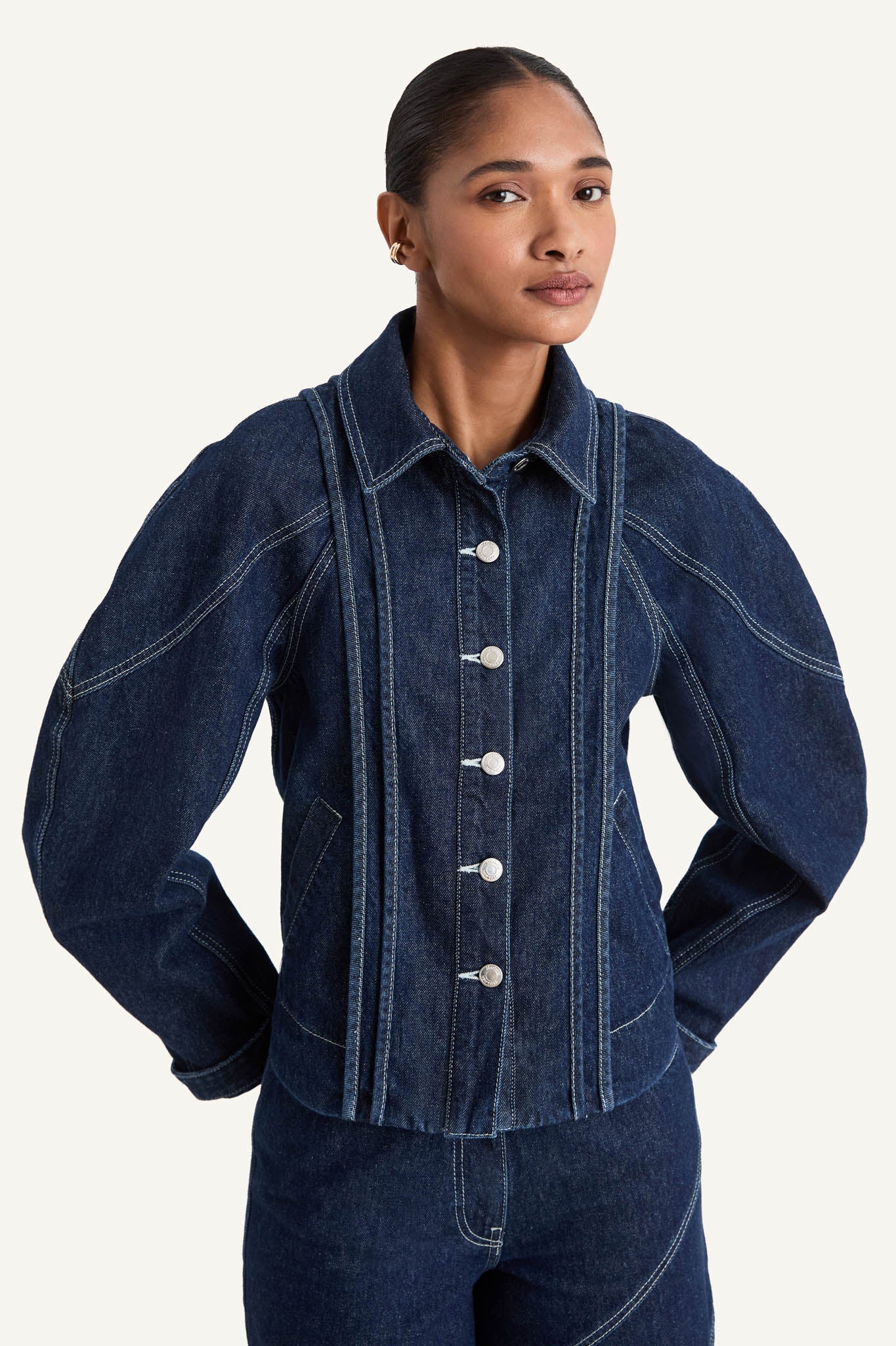 Folsom Jacket in Dark Denim