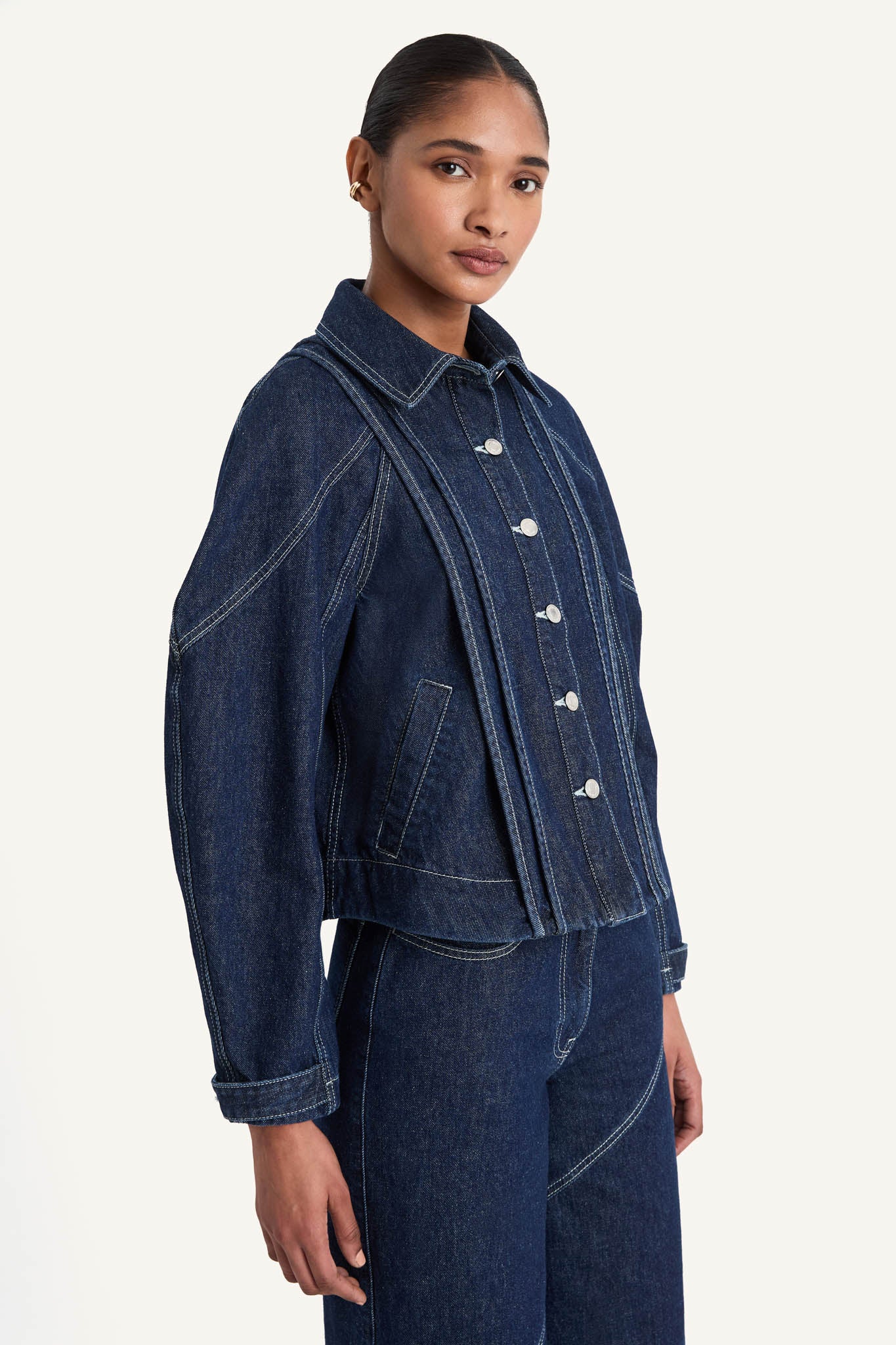 Folsom Jacket in Dark Denim