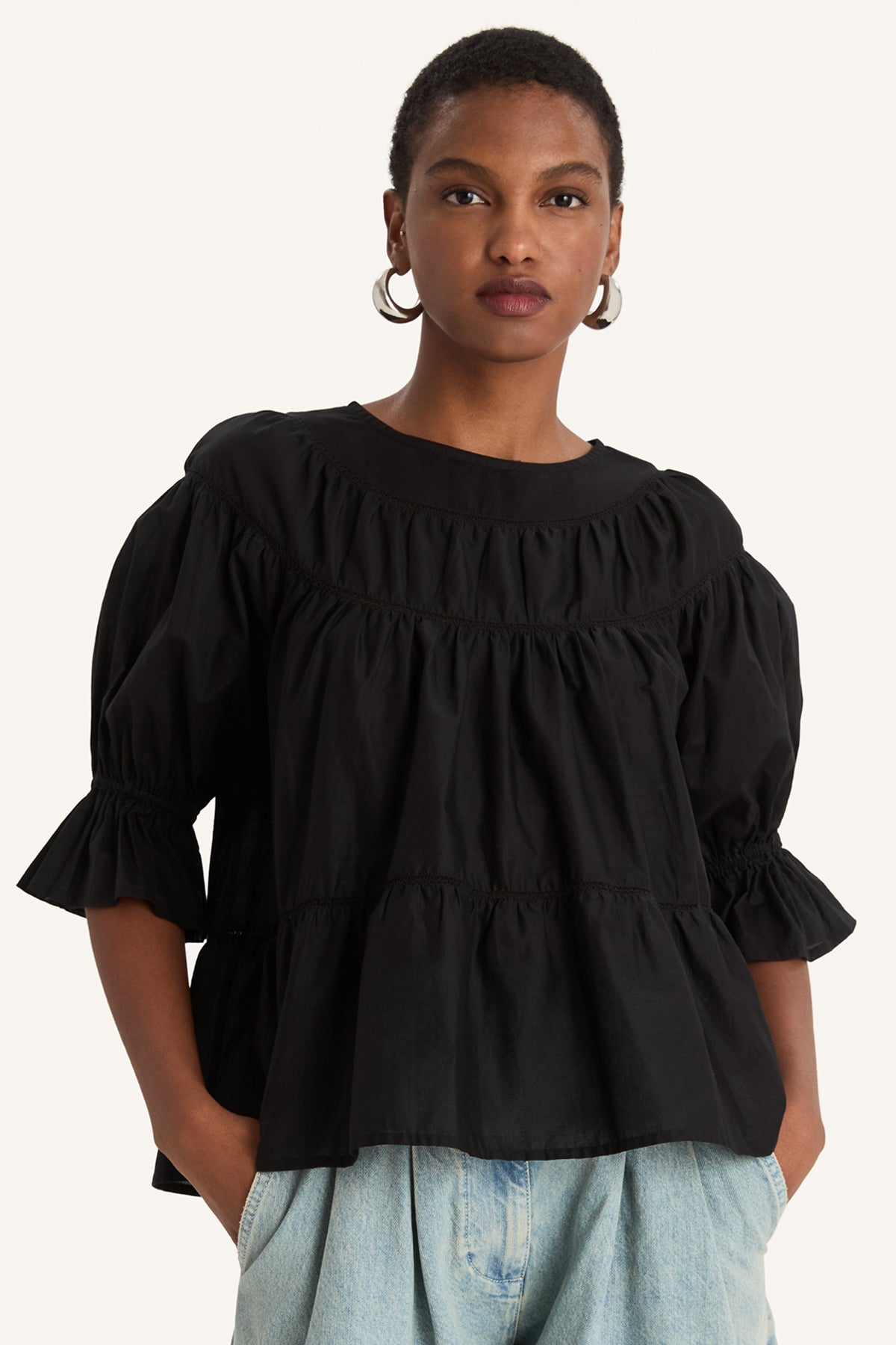 Sol Top in Black