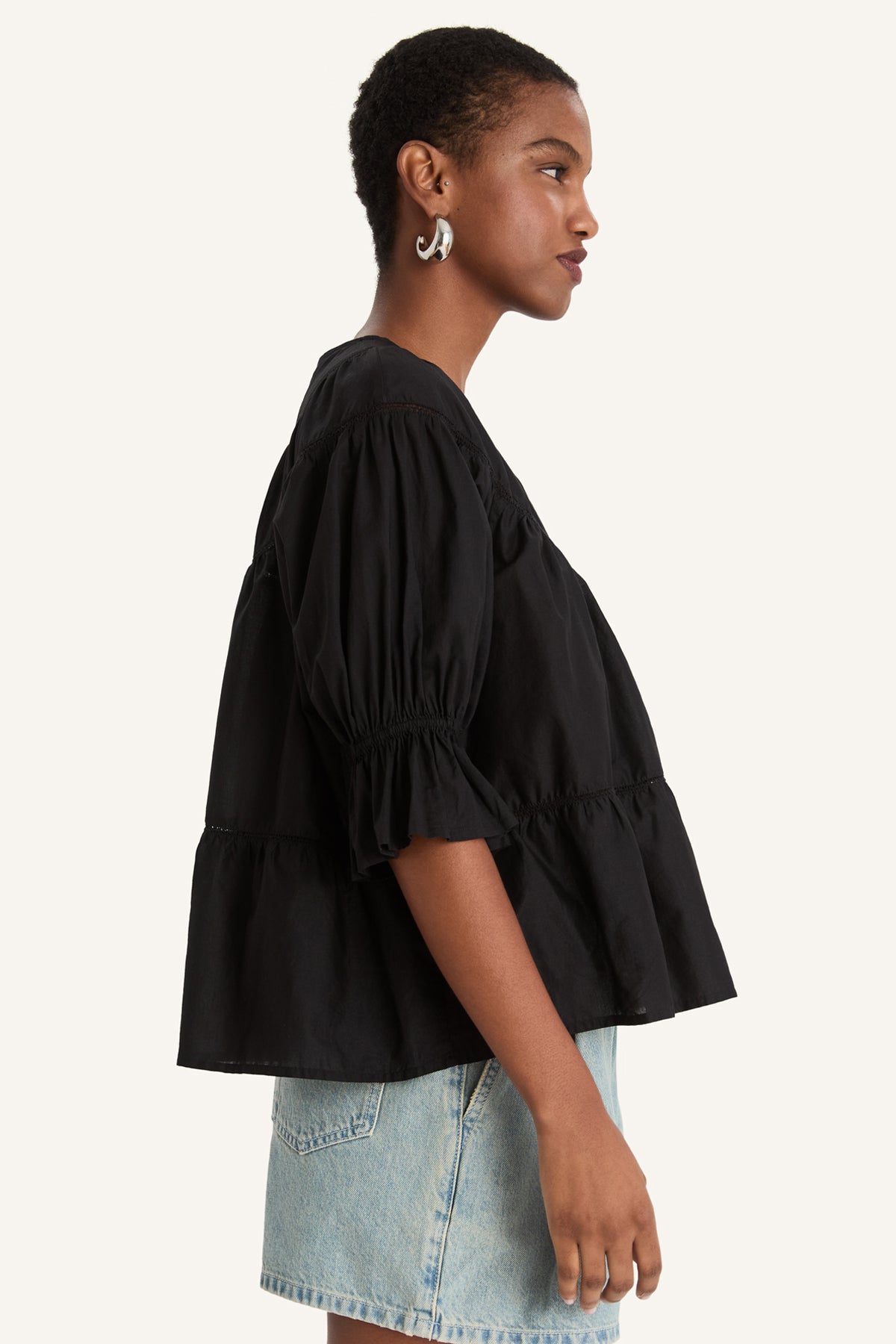 Sol Top in Black