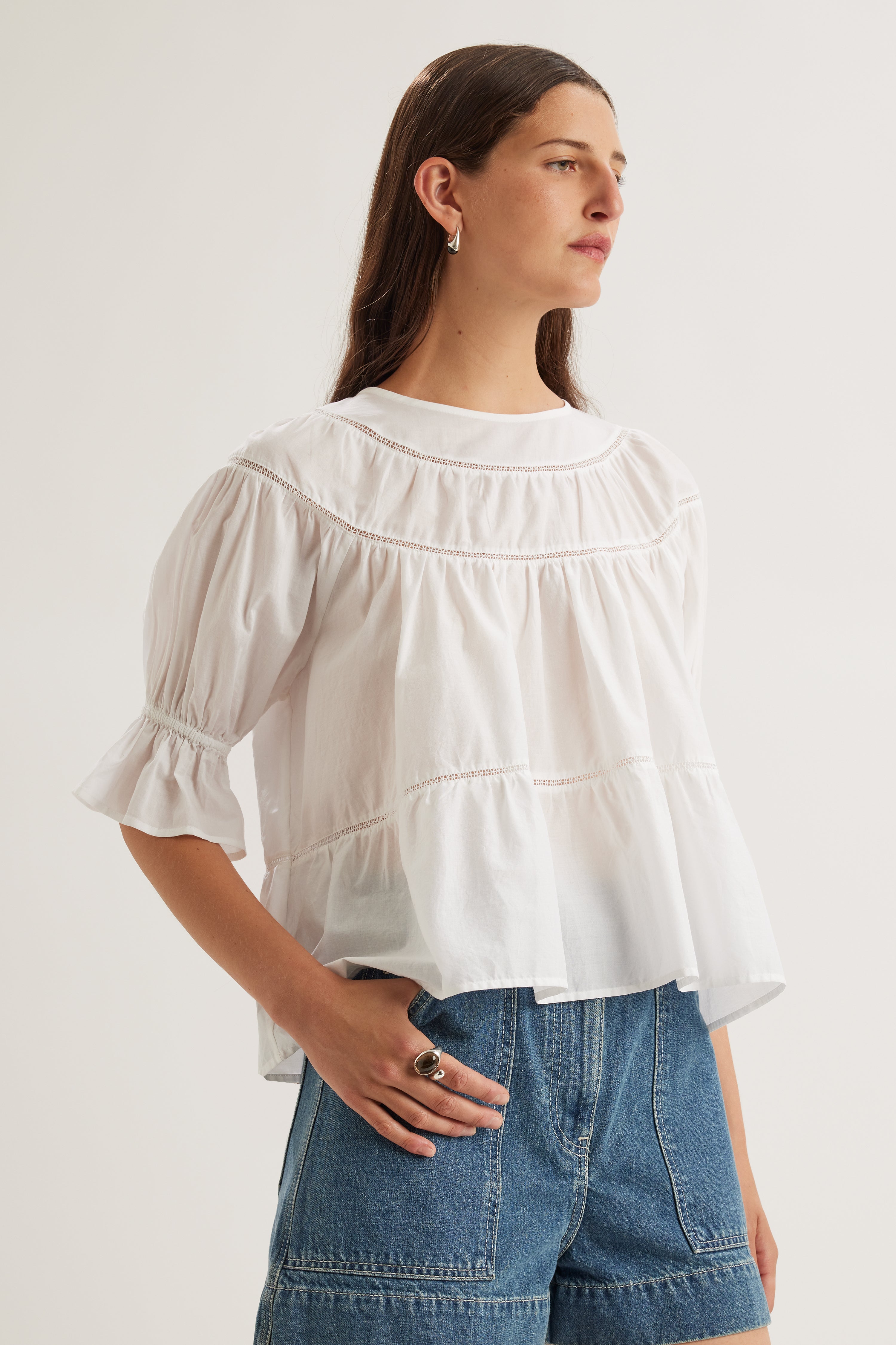 Sol Top in White