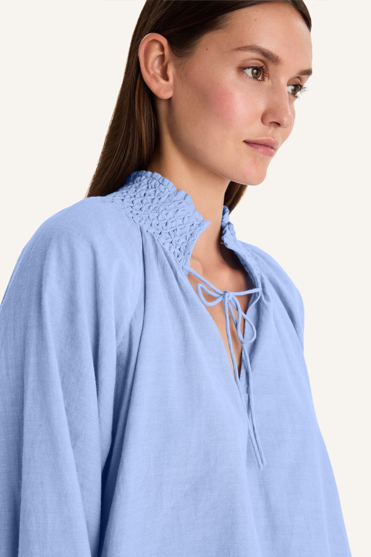 Helene Top in Chambray