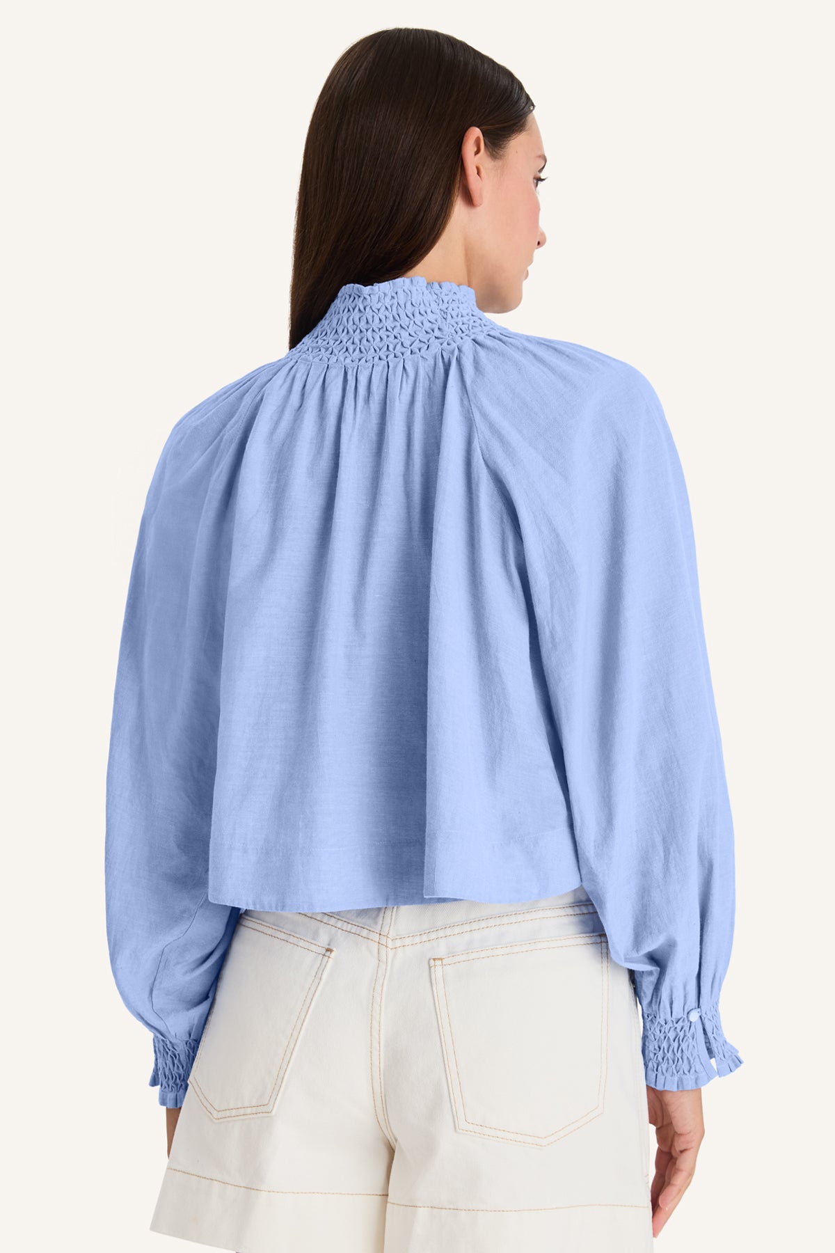 Helene Top in Chambray