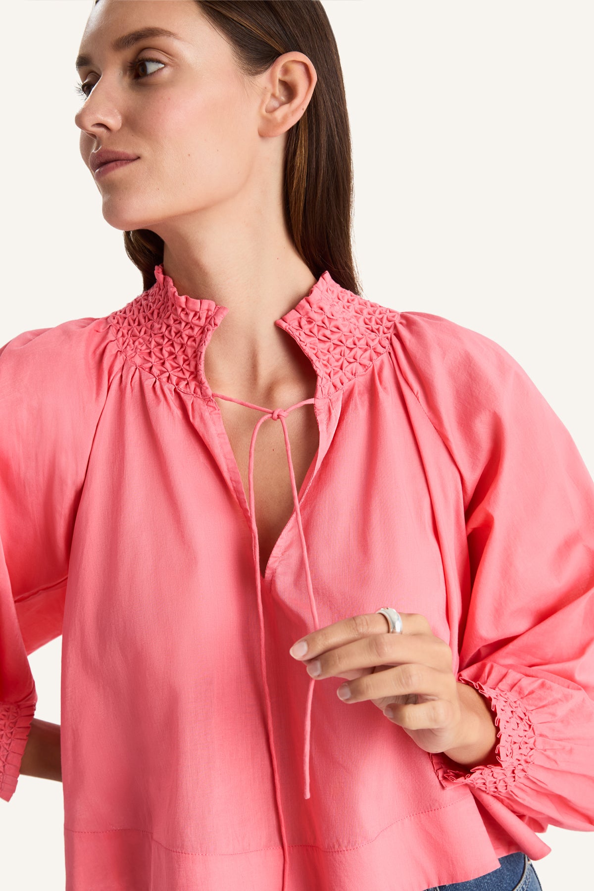 Helene Top in Sunset Rose