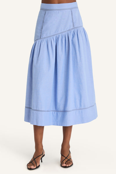 Lawrence Skirt in Chambray